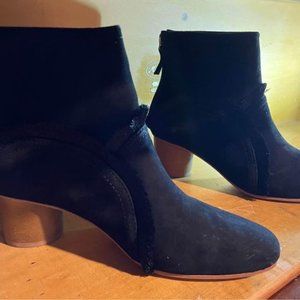 Bernardo "Ingrid" Fringe Detail Booties
